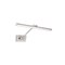 Dweled Reed 25in LED Adjustable Picture Light 3000K in Brushed Nickel PL-110 - alternate 1